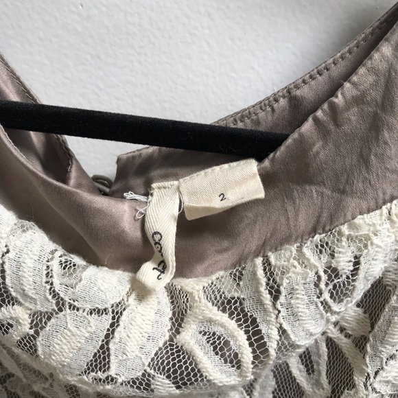 Covet Lace and Silk Dress - Picture 4 of 4